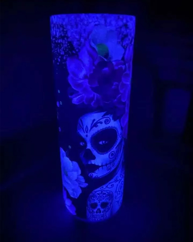 20oz  Blue Green Purple Red Glow In The Dark Sublimation (4)